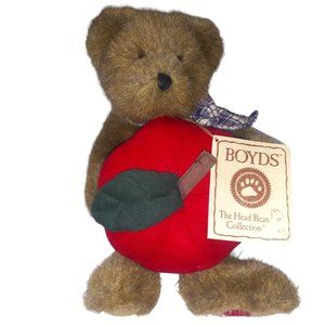 Boyds Bears Adam Appleton Stuffed Animal Bear Plush H.B. Heirloom Style #904302